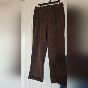 George Men's Corduroy Pants - Dark Brown